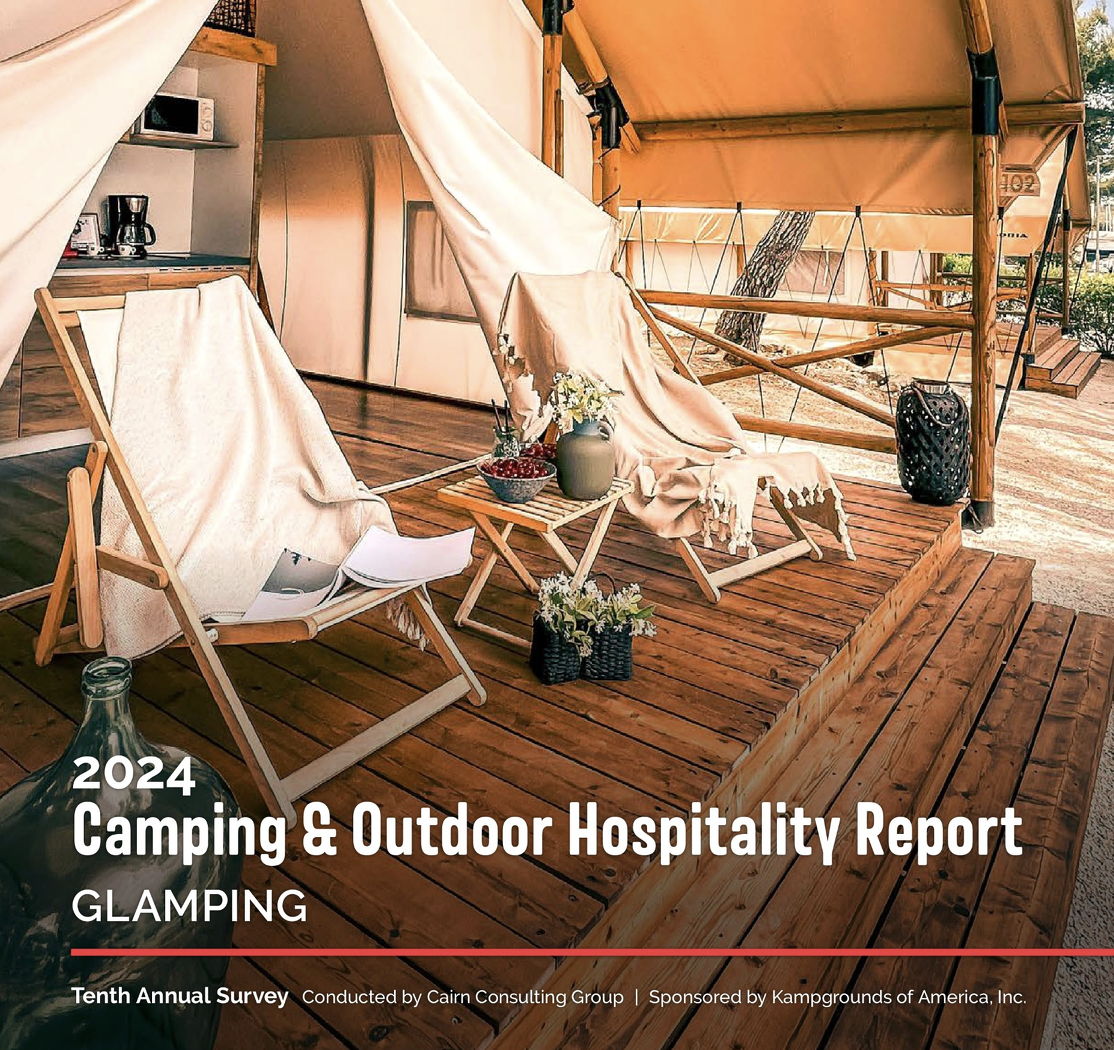 Kampgrounds of America glamping report